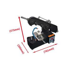 Filo diamantato senza fine sega con micrometro digitale e due angoli di STX-201 del campione regolabile - Product Image 2