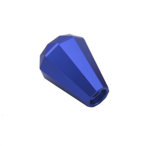 Pommeau de levier de vitesse manuel universel 5 vitesses en aluminium en forme de diamant avec cristal Type Swift pour voiture universelle - Product Image 4