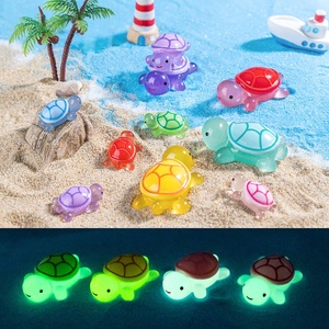 Offre Spéciale : Décoration en Résine Lumineuse Tortue, Miniature en Résine, Ornements Animaux Phosphorescents, Modèle en Résine pour Décoration de Voiture - Product Image 1