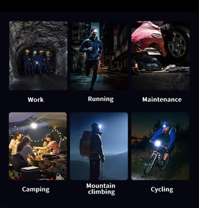 Налобный фонарь на аккумуляторе 18650, светодиодный, OEM, для кемпинга, портативный, водонепроницаемый, для экстренных ситуаций и походов - Product Image 6