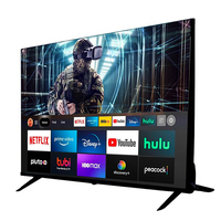 Téléviseur LED intelligent 4K UHD Full HD 1080p 60/120Hz Panneau en verre A+ Android WiFi OEM ODM CKD SKD 24-110