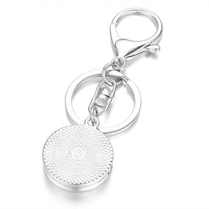 Factory Custom Round 28mm Perfume <b>Key</b> <b>Chain</b> Stainless Steel Fragrance Diffuser Perfume Aromatreatment <b>Key</b> <b>Chain</b> - Product Image 4