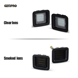 Stock aux États-Unis Accessoires d'éclairage de <span class=keywords><strong>plaque</strong></span> d'<span class=keywords><strong>immatriculation</strong></span> à <span class=keywords><strong>LED</strong></span> pour Ford F-150 2015 ~ F-150 Raptor 2015 ~ - Product Image 2
