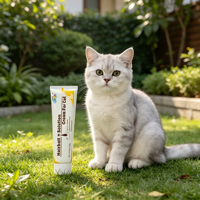 Complément alimentaire en pâte pour boules de poils chez les animaux, aide à l'élimination naturelle des poils pour chats et chiens de tous âges