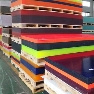 6mm/8mm/10mm Grosso Vermelho Perfurado Folha De Acrílico Painel De Vidro Orgânico para Displays Exposições Obras De Arte - Product Image 6