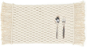 Napperons en coton macramé Napperons résistant à la chaleur Table à manger macramé napperons tricotés pour Table de cuisine fête de mariage - Product Image 2