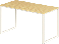 Table de bureau rectangulaire moderne de haute qualité LIWEI avec cadre en fer pour l'étude et l'écriture, idéale pour le bureau à domicile