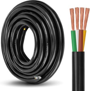 16/4 14/4 4core <strong>Speaker</strong> Wire 100% Copper CCA Electric PVC TPE PUR Sheath Jacket Audio <strong>Cable</strong> Flexible - Product Image 1