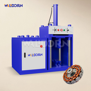 Línea de Procesamiento de Motores de Desecho Walldorn WD-D400 de Alto Rendimiento, Equipo de Reciclaje de Estatores Eléctricos, Eliminación Automática de Alambre de Cobre - Product Image 1