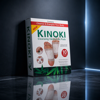JUJUYN Patchs Relaxants pour les Pieds à la Poudre de Vinaigre et Vitamine C, Détoxifiants et Favorisant le Sommeil, Certifiés CE ISO MSDS, Feuille Adhésive 6x8cm