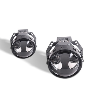 ไฟหน้ารถยนต์คุณภาพสูงจากโรงงาน ขนาด 3 นิ้ว A12 MAX เลนส์คู่แบบ Bi-LED 6000k+4300k โปรเจคเตอร์เลนส์ LED - Product Image 3