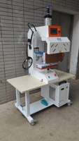 Presse à chaud semi-automatique électrique à écran tactile et PLC, développée indépendamment, pour T-shirts, couleur unique
