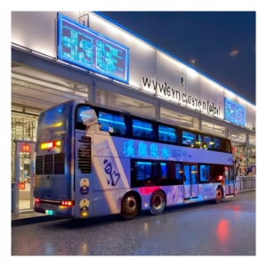 Póster <span class=keywords><strong>EL</strong></span> para Flotas de Autobuses. Animación Dinámica Intermitente. Atrae la Atención en <span class=keywords><strong>el</strong></span> Nivel de la Calle al Instante. <span class=keywords><strong>El</strong></span> Futuro del Publicidad Móvil - Product Image 4