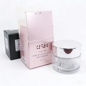 Boîte cadeau <span class=keywords><strong>magnétique</strong></span> de luxe pour cosmétiques, personnalisée en noir avec couvercle et insert en mousse, pour l'emballage de produits cosmétiques - Product Image 2