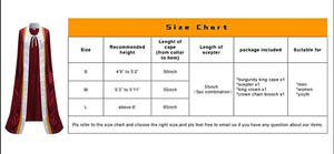 Nouvelle cape médiévale rétro pour roi <span class=keywords><strong>et</strong></span> <span class=keywords><strong>princesse</strong></span>, robe de cour pour Halloween <span class=keywords><strong>et</strong></span> Noël, cape de cosplay pour reine <span class=keywords><strong>et</strong></span> <span class=keywords><strong>prince</strong></span>, cape en velours, costume - Product Image 2