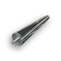 Tambour en acier au carbone à axe cylindrique nickelé pour machine à calendrier # Machine de rembobinage 45 FUTIAN ROLLER FTS-046 Dynamic