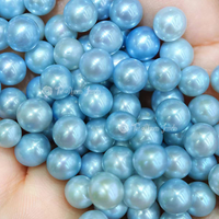Perles d'eau douce naturelles en vrac Muses Jewels, prix d'usine, 6-7mm, rondes, multicolores, teintées, Perlas Para Bisuteria Por Mayor