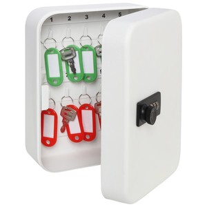 Không thể phá vỡ 20-Keys mini <span class=keywords><strong>Key</strong></span> Box dài-cuộc sống khách sạn Wall Mount kết hợp khóa thép cho lưu trữ an toàn - Product Image 1