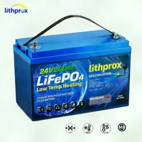Batterie de traction pour chariot élévateur électrique LFP 24V 200Ah au phosphate de fer et de lithium haute puissance pour transpalette, certifiée FCC CE RoHS UN38.3, OEM ODM