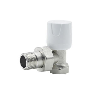 Vanne de radiateur manuelle en laiton de vente chaude 1/2 et 3/4 pour système de chauffage - Product Image 2