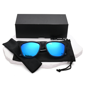 Produttore di occhiali da sole logo personalizzato rosa <span class=keywords><strong>specchio</strong></span> <span class=keywords><strong>uomo</strong></span> donna nero polarizzati occhiali da sole con il tuo logo per gli uomini - Product Image 2
