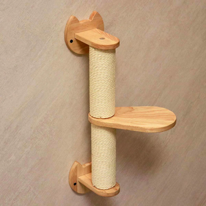Décor à la maison bois mural chat perche chat <span class=keywords><strong>griffoir</strong></span> poteaux de remplacement sisal naturel <span class=keywords><strong>griffoir</strong></span> pour chats <span class=keywords><strong>Cube</strong></span> tour - Product Image 3