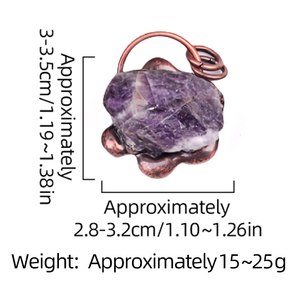 Oferta Imperdível: Pingente de Pedra Irregular em Formato de Girassol de Cobre Vintage com Ágata Multicolorida para Fabricação de Joias e Presentes - Product Image 5