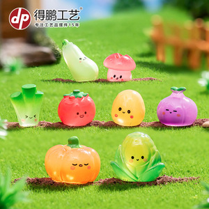 Dp Resin Vegetable Figurine <b>Miniature</b> Garden Ornament Home Decoration Craft Gift - Product Image 1