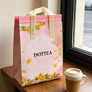 Sac isotherme non tissé grande capacité de qualité alimentaire, sac de livraison thermique imperméable pour aliments, vente en gros - Product Image 1