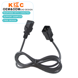 สายไฟ C20 ถึง C19 10A 125V 6FT 18AWG สีดำสำหรับเครื่องพิมพ์จอภาพพีซี - Product Image 1