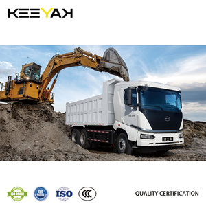 รถบรรทุกไฟฟ้า Byd T25 ระยะฐานล้อ 3950-1400 มม. รถดัมพ์ไฟฟ้า ขับเคลื่อน <span class=keywords><strong>6x4</strong></span> สำหรับการขนถ่ายด้วยตัวเองและการเทท้ายรถอย่างรวดเร็ว - Product Image 4