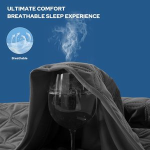 Coprimaterasso Impermeabile Trapuntato a Ultrasuoni BEDLORE, Ipoallergenico, Elastico, Morbido, per Hotel - Product Image 6