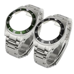 Boîtier en acier inoxydable Offres Spéciales modifié Bracelet en <span class=keywords><strong>métal</strong></span> et bracelet en silicone de remplacement pour les bracelets de montre GA2100 - Product Image 2