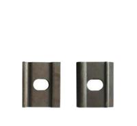 Deflector de calibre de riel de acero duradero profesional personalizado, nuevo accesorio aislado, piezas ferroviarias antidesgaste, fabricante directo