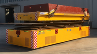 Nouveau chariot de transfert sans rail à rotation 360 degrés, électrique, à batterie, télécommandé sans fil, en acier, étroit