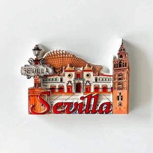 Etiqueta engomada del refrigerador del estéreo de España <span class=keywords><strong>Barcelona</strong></span> regalo de recuerdo turístico mundial magnético - Product Image 6