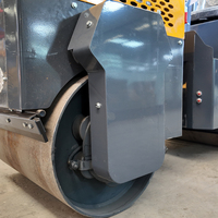 Compacteur routier hydraulique à double tambour compact et mini pour l'entretien des routes