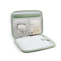 Housse intérieure pour ordinateur portable en polyester - Pochette respirante et imperméable avec poignée pour tablettes et accessoires électroniques