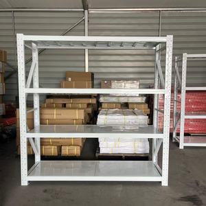 מדפי אחסון פלדה מדפים אורכי עבור מוסך ומחסן קורוזיה - Product Image 4