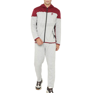 ชุดวอร์มผ้าฝ้าย2ชิ้นสำหรับผู้ชายชุดวิ่งจ๊อกกิ้งแบบมีซิปสำหรับฤดูหนาวชุดวอร์มผ้าฝ้าย100% ออกแบบได้ตามต้องการสำหรับผู้ชาย2024 - Product Image 1