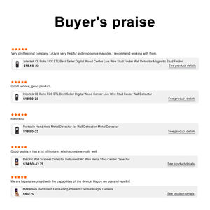 Alta Qualidade e Multi-Funcional 4 em 1 Alta Precisão Industrial Metal Madeira Fiação Wall Detector - Product Image 6