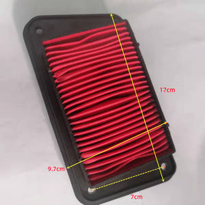 Vente en gros élément de filtre à air pour scooter moto Xunying GY6125 filtre à air moteur accessoires de filtre d'admission d'air - Product Image 2