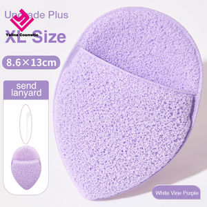 Éponge de nettoyage du visage en polyuréthane hydrophile réutilisable, <span class=keywords><strong>gant</strong></span> doux, puff, nettoyant facial, exfoliant, lavage du visage, maquillage - Product Image 2