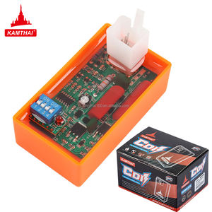 Boîtier CDI AC 5 broches KAMTHAI avec interrupteur DIP, allumage de moto, limite de <span class=keywords><strong>vitesse</strong></span> 4000-12000 pour WAVE100 YX140 YX160 CG125 CG150 CG200 - Product Image 1