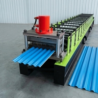 Machine de formage à rouleaux pour panneaux muraux de jardinières en acier pour jardinières surélevées automatiques, machine de fabrication de panneaux de jardinières galvanisés