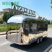 Wecare Mobile Concession Coffee Food Trailer Mobile Food Car Food Truck avec cuisine complète