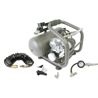 Compresseur industriel portable robuste avec double clip de batterie 5.7 réservoir de gaz de levage outil pneumatique gonfleur de pneu moteur à piston