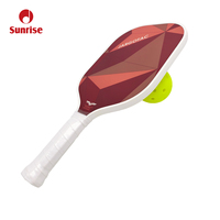 Raquette de pickleball JARGOTAC SP25 approuvée USAPA, nouveau design personnalisé, face texturée en PP CORE, fibre de verre OEM, 418 mm