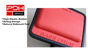 Rubber <strong>Practice</strong> Drum <strong>Pad</strong>/Backstage Kick - Product Image 5