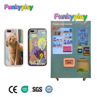 Funkyplay Planes flexibles Máquina expendedora automática Alquiler de monitoreo remoto Funda de teléfono para empresarios con función SDK